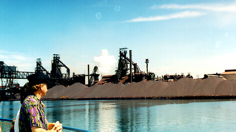 Close to Algoma Steel Mill