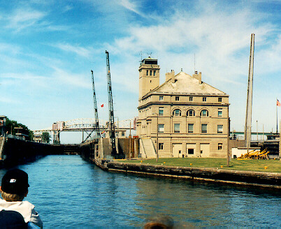 Entering the Soo Lock